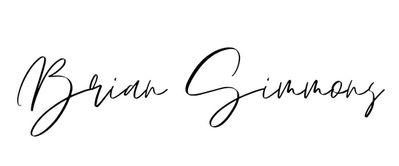 Brian Simmons signature